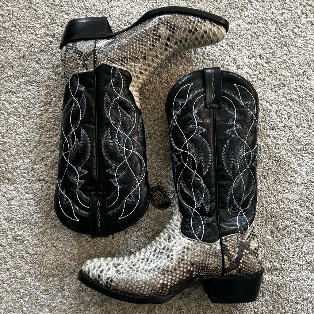Nwt Dan Post Python Boots